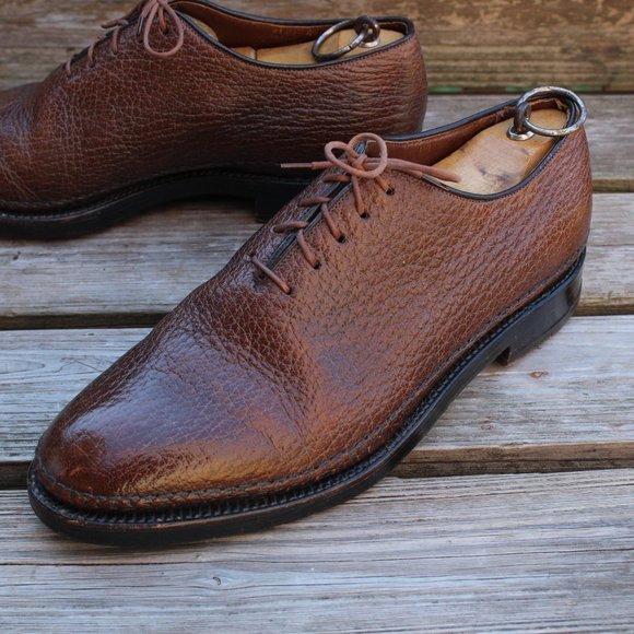 Vintage 80s Dack's Water Bison Wholecut Oxford, Made in Canada, Men's 7.5 E, EUC - Picture 4 of 14